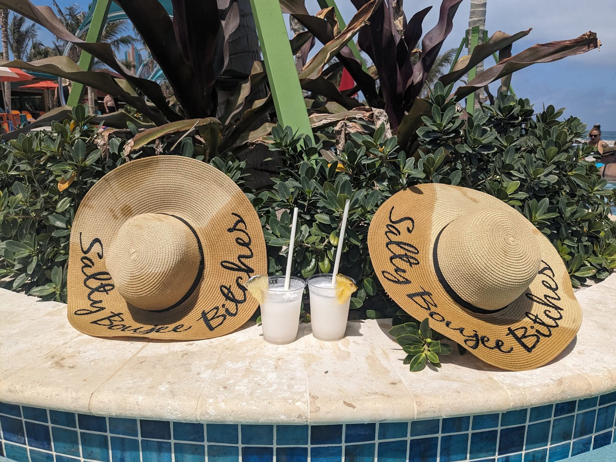 salty boujee bitches hat feature