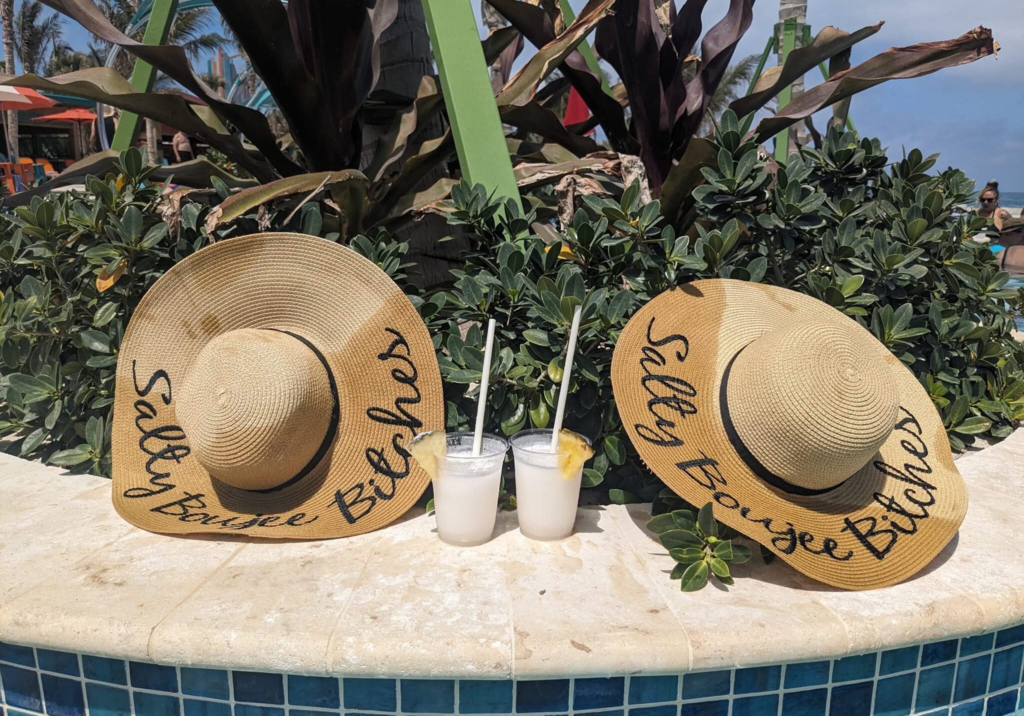 salty boujee bitches hat feature